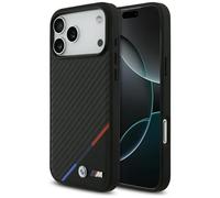 CG Mobile MagSafe iPhone 17 Pro Max Hardcase Carbon Look Tricolor Logo Black