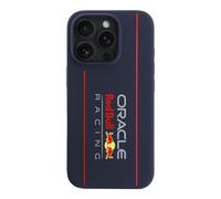 CG MOBILE Red Bull RBHMP16X24SIOLRV Case for iPhone 16 Pro Max 6.9 Inch Navy Blue Licensed Silicone Vertical Compatible with Logo MagSafe