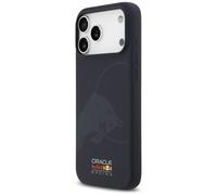 CG MOBILE Red Bull Silicone Single Bull Logo Compatible with MagSafe Case for iPhone 17 Pro Max (Navy)