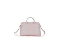 CG Mobile Laptop Bag Under Licence Guess 4G – 15-inch, Triangle Logo & Zipper Pocket, Pink
