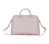 CG Mobile Laptop Bag Under Licence Guess 4G – 15-inch, Triangle Logo & Zipper Pocket, Pink