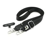 CG Mobile Universal Lanyard Karl Lagerfeld Universal Strap Tether Patch Karl Metal Logo (Black)