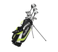 CG4000 Golf Package Set, Steel or Graphite, Cart or Stand Bag, 1" Shorter/Longer, Right or Left Hand, Black/Green