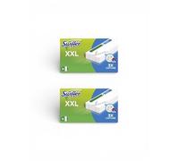 CG94! Pack of 2 XXL Replacement Floor Cloths, Pack of 12, for Dust Capturing and Trapping for a Total of 24 Pieces