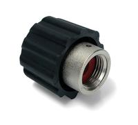 CG94 - Safety cap iron 1/2 female with silicone washer