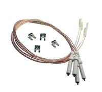 CG94 - Set of 4 Electronic Spark Plugs for Gas Hob Ignition | Diameter 5.5 mm, Height 21 mm | Universal Compatibility | Easy Installation