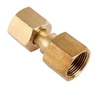 CGA-320 to CGA-580 Adapter CO2 Tank to Argon Regulator Brass Cylinder Adaptors Carbon Dioxide Tank to Argon Regulator