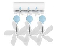 CGACCSD Air Conditioning Deflection Shield, 360 Degree Adjustable Directional Umbrellas, 3-Piece Suction Cup Ducting Against Direct Draughts for Air Circulation in the Bedroom and Kitchen