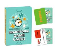 CGACCSD Card Games, Card Game for Social Contacts, Interactive Portable Multiplayer Gift for Socializing Entertainment, New Contacts, Friends, Relationships, Family, from 8 Years