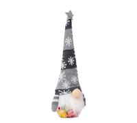 CGACCSD Christmas Treat Box | Gnome Storage Tin Table Decoration | Reusable Storage for Holiday Snacks Chocolate Living Room Kitchen Office