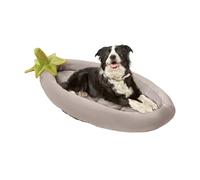CGACCSD Dog Bed for Puppies, Aubergine Dog Storage with Heat Function, Non-Slip Removable Warm Nest for Patio, Transport Box, Home, Outdoor, Travel, Camping, Home, Indoor Dog Kennel Corner