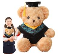 CGACCSD Graduation Bear, Graduation | Huggable Decorative Pillow - Graduation Wears for Her, College, High School, Plush Animal