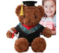 CGACCSD Graduation Bear Plush Bear Graduation Bear - Decoration SOCA Dolle Cardboard HUNGHING, Graduation Door for Her, for University, High School, Plush Animal