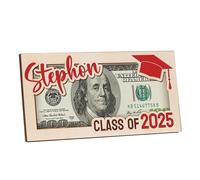 CGACCSD Graduation Money Holder with Cash Compartment | Graduation Wallet | Graduation Decoration | Congratulations on Graduation as a Memory Gift for University Graduates