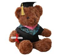 CGACCSD Graduation Plush Toy Bear - Decoration SOCA Dolle Cardboard HUNGHING, Graduation Door for Her, for University, High School, Plush Animal