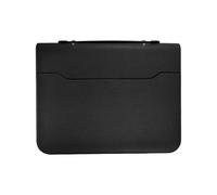 CGACCSD Portable File Organizer, Important Documents Folder, PU Leather Zipper File Folder, A4 Binder with Zipper - Multifunctional Business Organizer,