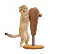 CGACCSD Sisal Scratching Posts for Kittens, Toy with Hanging Ball for Behavioural Promotion, for Home, Bedroom, Living Room
