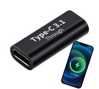 CGACCSD Type-C Female to Female Coupler - 10Gbps Quick Charge Adapter - Phone Accessories for Home, Business, Driving Schools, Office and Outdoor