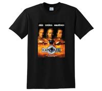 CGAWCU CON-AIR-Men-T-Shirt-1997-4k-bluray-dvd-cover-poster-tee-SMALL-MEDIUM-LARGE Black