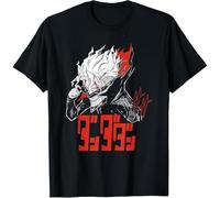 CGAWCU Cool Shonen Manga Anime DandaDan Graphic Adult and Boys Girls T-Shirt Size L Black