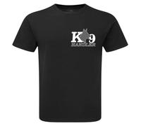 CGAWCU Dog Handler Logo K9 Uniform Handler Apparel Security Quality T Shirt Black
