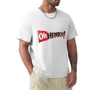CGAWCU Oh-Henry-T-Shirt-T-Shirt-Graphics-t-Shirt-t-Shirts-Man-Custom-t-Shirt-Mens White