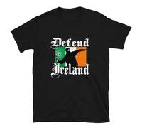 CGAWCU Tshirt t-Shirt Defend Ireland Ireland Irish Army Republican Revolution Black