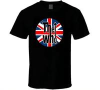 CGAWCU Who Logo Music Group Band T-Shirt Men Black