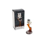 CGB Giftware | Artisan Glass Owl In Tree In Gift Box | Collectable | Glass Animal | Home Decor | GB08200