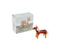 CGB Giftware | Artisan Glass Shetland Pony | Decoration | Ornament | Collectable | Home Decor | GB08964