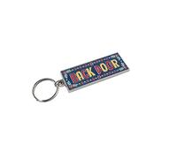 CGB Giftware Back Door' Enamel Keyring | Key Charm | GB06999Home Accessory | Blue | Gift For All | Live Happy GB07000