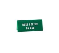 CGB Giftware | 'Best Golfer By Par' Green Desk Sign | Made in the UK | GB08559