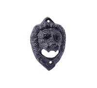 CGB Giftware | Bottle Opener | Cast Iron Lion Head | Wall Mounted | Barware | Drinks | Home Accessory | Beer | from The Range Iron Works | GB05687