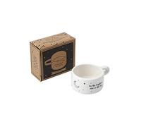 CGB Giftware | Brightest Star Slogan Tealight Candle Holder | Shooting Star Design | Ceramic | White Black | Gift For Your Home | Send With Love | GB06962