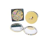 CGB Giftware British Birds Yellow Blue Tit Compact Mirror | From British Birds Range 2x Magnification | Ladies | GB04745