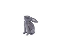 CGB Giftware | Ceramic Stargazing Hare | Lucky Charm Ornament | Grey | Gift Boxed | Send with Love | Grey Hare | Artisan Glass | GB06043