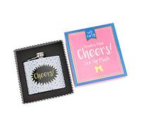 CGB Giftware | 'Cheers' 5oz Fabulous Hip Flask Gift Boxed