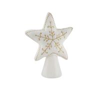 CGB Giftware | Christmas Felt Gold Star Tree Topper | Festive Decor | Christmas Decoration | Seasonal | GB08716