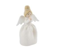 CGB Giftware | Christmas Felt Light Haired Angel Tree Topper | Festive Decor | Christmas Decoration | Seasonal | GB08718