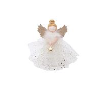CGB Giftware | Christmas Light Up Angel Tree Topper - Gold | Joy To The World Range | Angel | Christmas | Festive | Xmas | Tree Decoration | GB05940