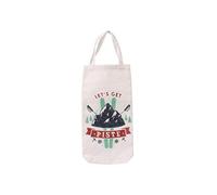 CGB Giftware | Christmas Tote 'Let's Get Piste' Bottle Bag