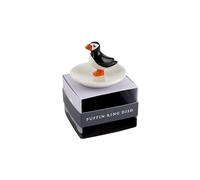 CGB Giftware | Coastal Living Puffin Ring Dish In Gift Box | Jewellery Holder | Nautical | Homeware | Tabletop | GB08520