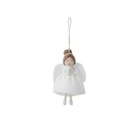 CGB Giftware | Dark Haired Felt Angel Hanging Decoration | Tree Decoration | Angel Decoration |
