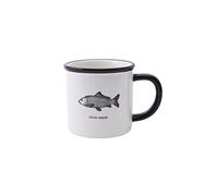 CGB Giftware Fish Ceramic Mug | Reel Fly Fishing Company ‘Nice Catch’ | Men's | Gift Box | Mug Tea Coffee | Kitchen | Modern Gent GB06362