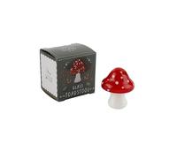 CGB Giftware | Glass Red & White Toadstool Ornament | Gift Box | Decoration | Collectable | Gift For Home | GB08018