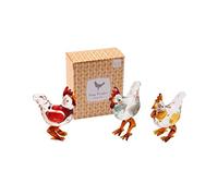 CGB Giftware | Glass Rooster in Gift Box | One Design To Be Chosen At Random | Glass Animal | Collectable Ornament Gift | From Artisan Glassware Range | GB02738