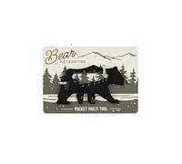 CGB Giftware | Great Plains Bear Shape Multi Tool On Backing Card | Gadget | Fathers Day | Novelty Gift | Practical Tool | Handy Tool | GB08632