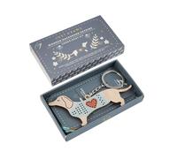 CGB Giftware | Just Paws Wooden Dachshund Keyring Embroidery Kit | Craft | Hobby | GB09540