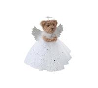 CGB Giftware | Little Bear Co. Silver Teddy Bear Tree Topper | Tree Topper | Teddy Bear | Festive Decoration | Little Bear Co. | GB08212