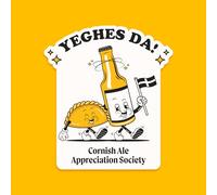 CGB Giftware | Pack of 3 | 'Yeghes Da' Cornish Ale Sticker | Novelty | Laptop | Notebook | Phone | Planner | Bottle | Scrapbook | Funny Pun | GB08475